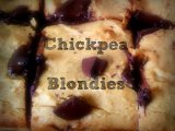 Chick pea blondies