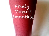 Fruity Yogurt Smoothie